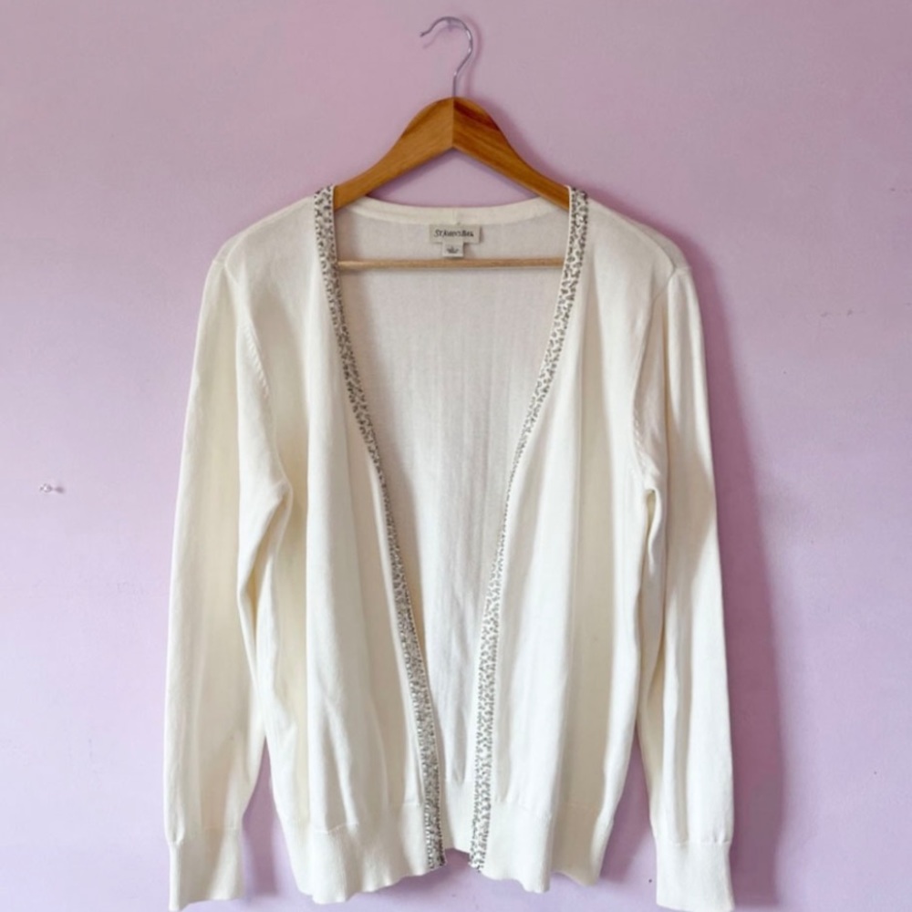 • St. John beaded cardigan •
